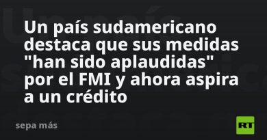 Un país sudamericano destaca que sus medidas "han sido aplaudidas" por el FMI y ahora aspira a un crédito