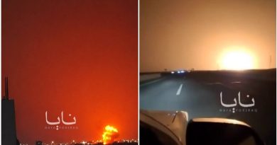VIDEO: Arde la mayor refinería de Aramco tras ataque de hutíes