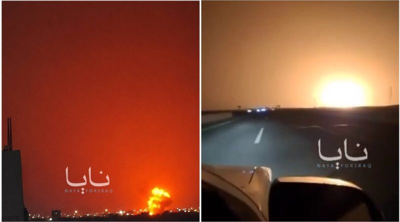 VIDEO: Arde la mayor refinería de Aramco tras ataque de hutíes