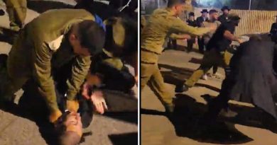 VIDEO: Arresto por evasión militar desata enfrentamientos entre ultraortodoxos y soldados israelíes