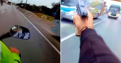 VIDEO: Criminales se graban mientras disparan contra el bus de una banda de cumbia