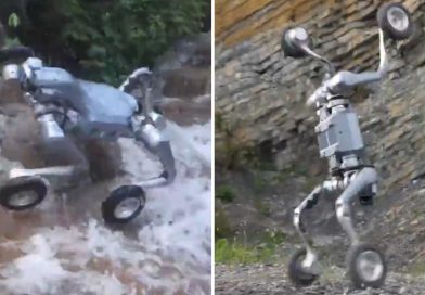 VIDEO: Este robot-atleta chino es capaz de correr por rocas a 30 km/h