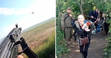 VIDEO: Héroe ruso atrae el fuego de un dron ucraniano hacia sí para salvar a civiles