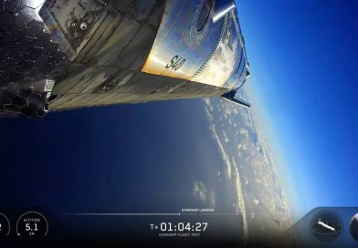 VIDEO: La nave de SpaceX surca el cielo y ameriza con precisión en el Índico