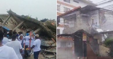 Así está la 'zona cero' del poderoso terremoto que sacudió a Colombia