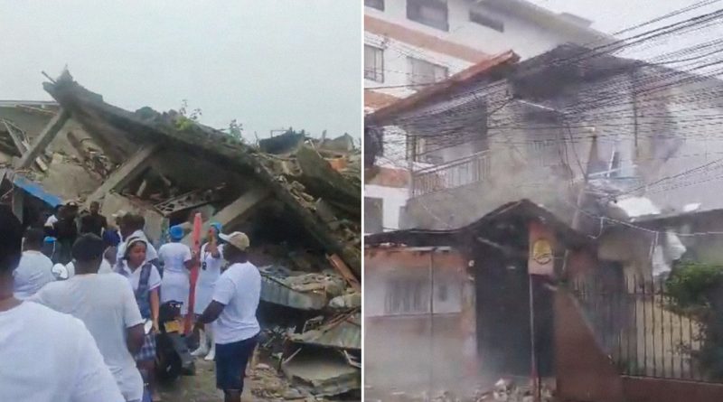 Así está la 'zona cero' del poderoso terremoto que sacudió a Colombia