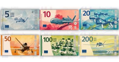 Cómo la OTAN propone 'colarse' en los nuevos billetes de euros
