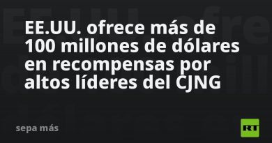 EE.UU. ofrece más de 100 millones de dólares en recompensas por altos líderes del CJNG
