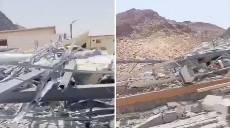 FUERTES IMÁGENES del ataque de los hutíes contra concentraciones sauditas
