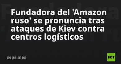 Fundadora del 'Amazon ruso' se pronuncia tras ataques de Kiev contra centros logísticos