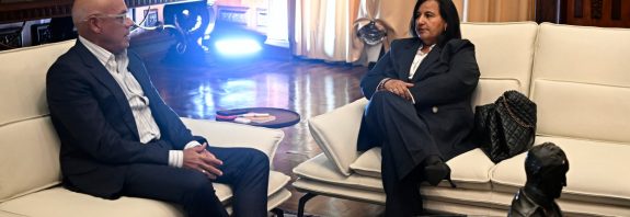 Jorge Rodríguez y Dinorah Figuera