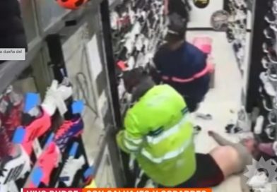 IMÁGENES SENSIBLES: El violento ataque de unos ladrones contra una mujer embarazada