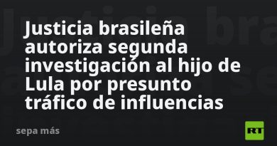 Justicia brasileña autoriza segunda investigación al hijo de Lula por presunto tráfico de influencias
