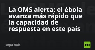 La OMS alerta: el ébola avanza más rápido que la capacidad de respuesta en este país