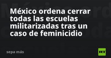 México ordena cerrar todas las escuelas militarizadas tras un caso de feminicidio