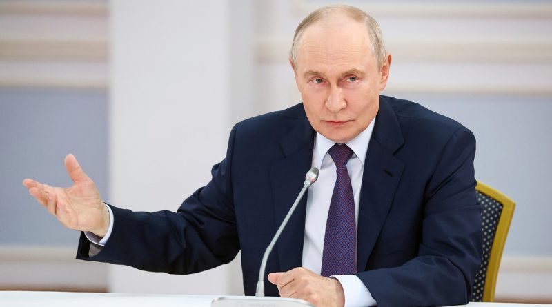 Putin dirige un mensaje a los funcionarios
