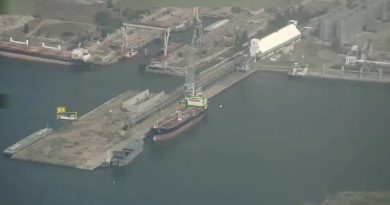 Rusia ataca tres buques de carga en el mar Negro vinculados con las FF.AA. de Ucrania