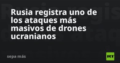 Rusia registra uno de los ataques más masivos de drones ucranianos