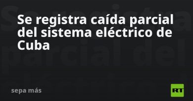 Se registra caída parcial del sistema eléctrico de Cuba