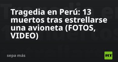 Tragedia en Perú: 13 muertos tras estrellarse una avioneta (FOTOS, VIDEOS)
