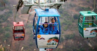 'Transbordador a las nubes': así reducen el tiempo de viaje a la escuela en China (VIDEO)