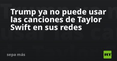 Trump ya no puede usar las canciones de Taylor Swift en sus redes