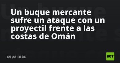Un buque mercante sufre un ataque con un proyectil frente a las costas de Omán