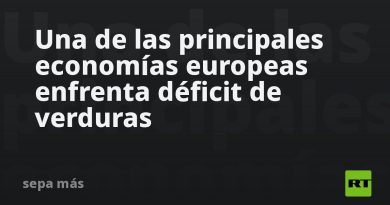 Una de las principales economías europeas enfrenta déficit de verduras