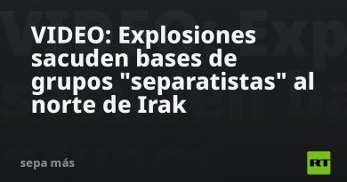 VIDEO: Explosiones sacuden bases de grupos "separatistas" al norte de Irak