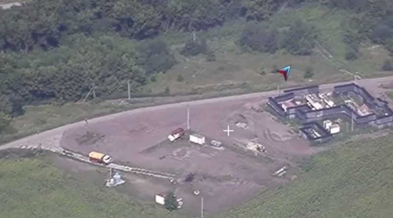 VIDEO del ataque ruso contra infraestructura de un yacimiento de gas que servía a las FF.AA. de Ucrania