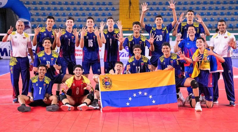 Venezuela es campeona invicta de la Copa Panamericana de Voleibol U17