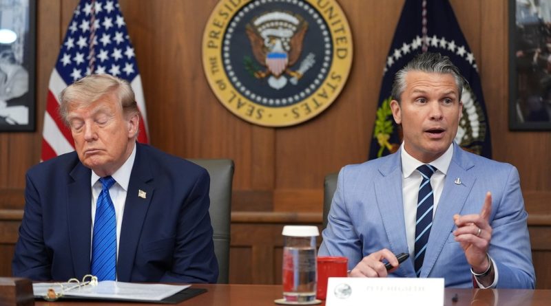 "¡Fake News!": La Casa Blanca se pronuncia sobre supuestas tensiones entre Trump y Hegseth en pleno conflicto con Irán