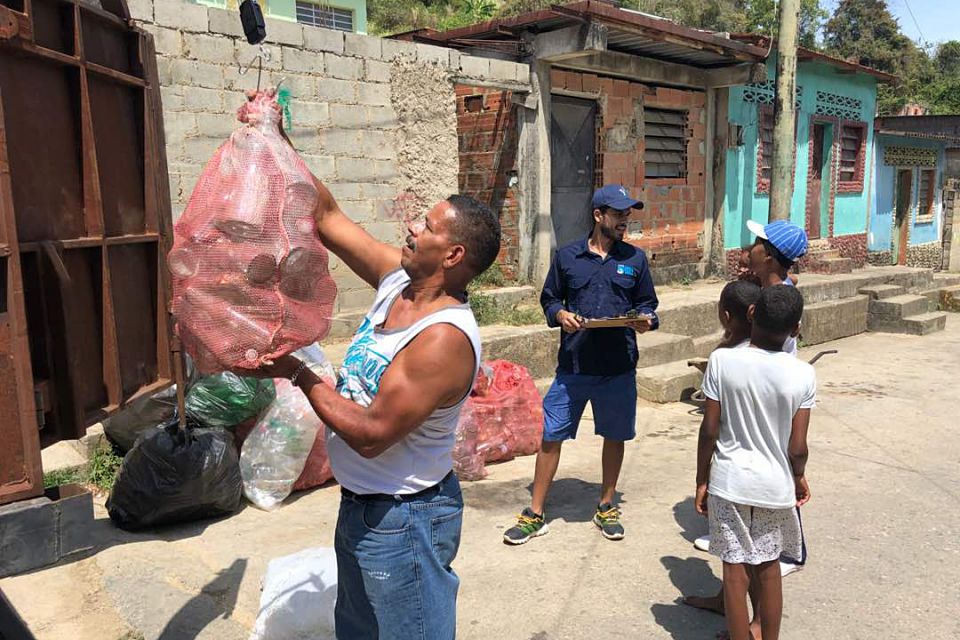 Fundacion Yammine recolecto 3000 kg de material reciclable en Chuspa