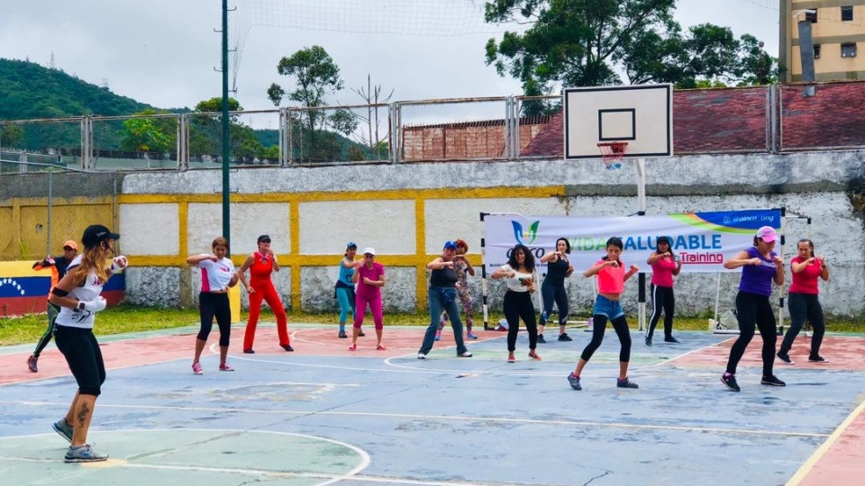 Edgard Raúl Leoni Moreno Fundacion AINCO promueve el deporte para integrar a las comunidades