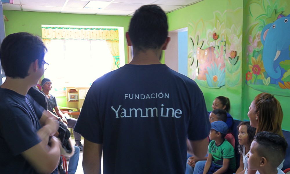 Fundación Yammine llevó sonrisas a la Casa de Amigos del Niño con Cáncer