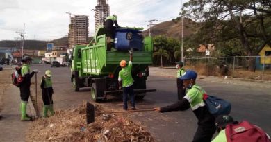 José Simón Elarba - Cuadrillas de áreas verdes de Fospuca no paran y multiplican jornadas de limpieza - FOTO
