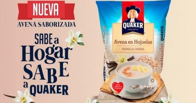 Quaker lanza nueva avena en hojuelas sabor a vainilla - FOTO