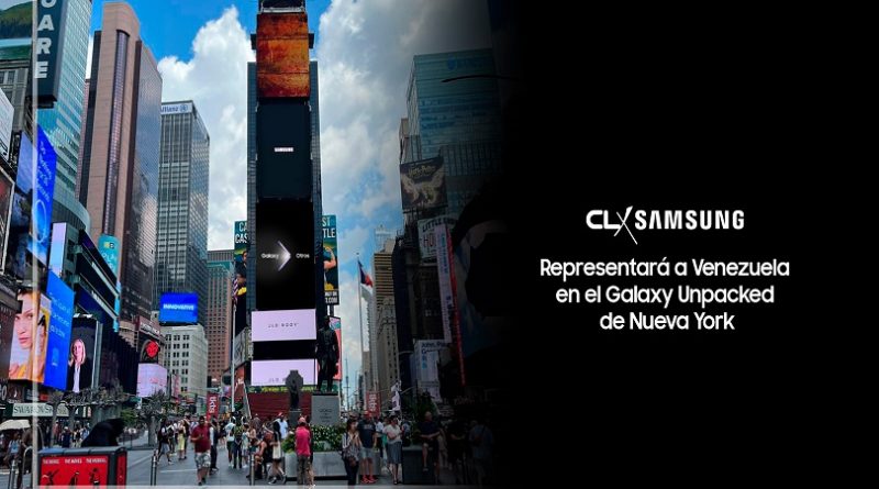 CLX Samsung, presente en representación de Venezuela en el Galaxy Unpacked de NY - FOTO