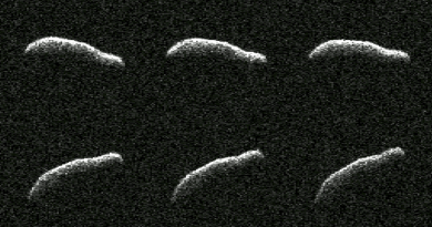 La NASA revela imágenes de un asteroide "extremadamente alargado"