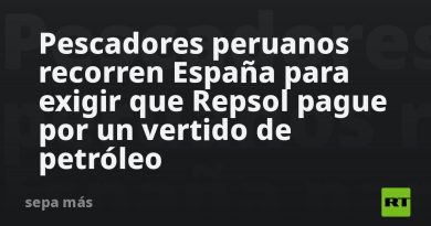 Pescadores peruanos recorren España para exigir que Repsol pague por un vertido de petróleo
