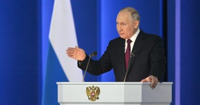 Putin: Occidente tiene por objetivo dividir a Rusia en partes y ponerlas bajo su control