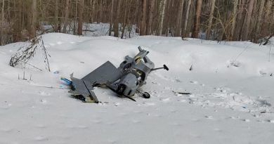 Cae un dron cerca de una instalación de Gazprom en la región de Moscú