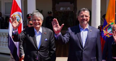 Guillermo Lasso y Rodrigo Chaves firman un acuerdo comercial entre Ecuador y Costa Rica