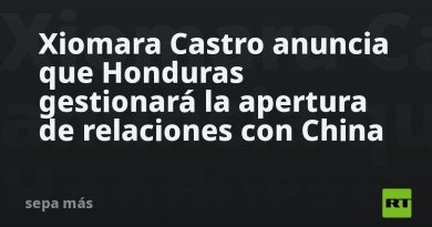 Xiomara Castro anuncia que Honduras gestionará la apertura de relaciones con China