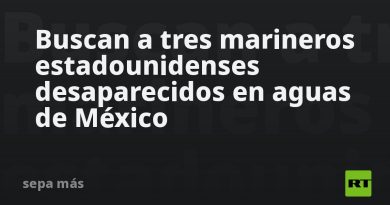 Buscan a tres marineros estadounidenses desaparecidos en aguas de México
