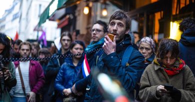 Liberan bajo fianza a periodista francés detenido en Londres por protestar contra Macron