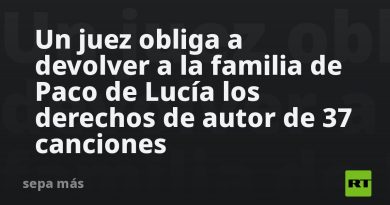 Un juez obliga a devolver a la familia de Paco de Lucía los derechos de autor de 37 canciones