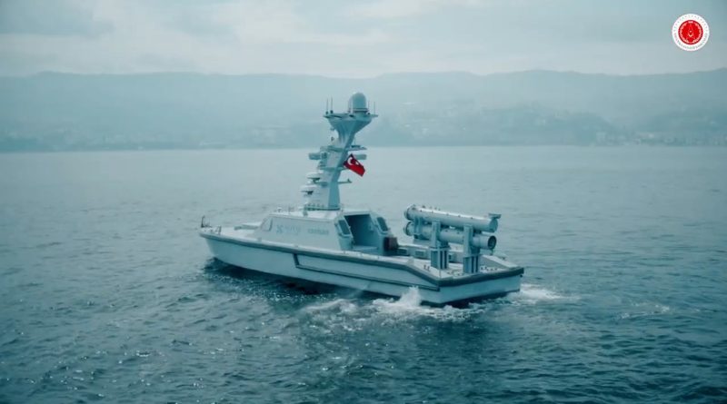 VIDEO: Lancha robótica turca MIR prueba por primera vez el lanzamiento de torpedos