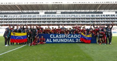 Venezuela celebró la clasificación al Mundial sub'17
