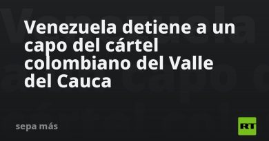 Venezuela detiene a un capo del cártel colombiano del Valle del Cauca